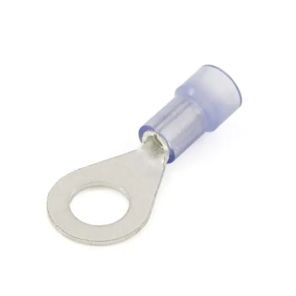 16-14 AWG 1/4" EYELET NYLON RING TERMINAL - B52514