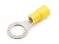 12-10 AWG 3/8" EYELET PVC INSULATED RING TERMINAL - C24038