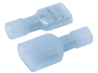 16-14 AWG .250 MALE QUICK DISCONNECT, NYLON - BLUE - BB2262