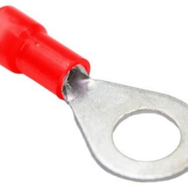 22-18 AWG 1/4" EYELET NYLON RING TERMINAL - A52214