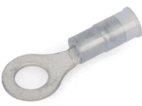 16-14 AWG 1/4" EYELET NYLON RING TERMINAL - B52514