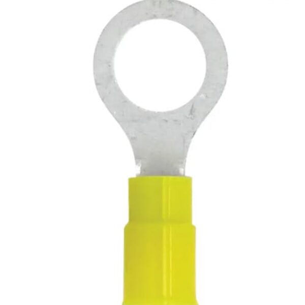 12-10 AWG 3/8" EYELET PVC INSULATED RING TERMINAL - C24038