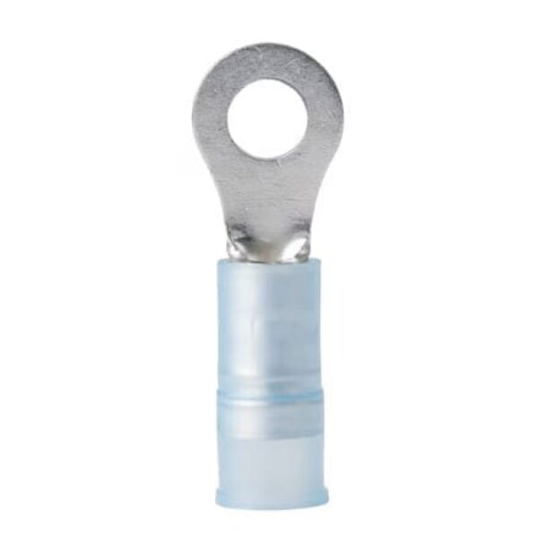 16-14 AWG #8 EYELET NYLON RING TERMINAL - B53708