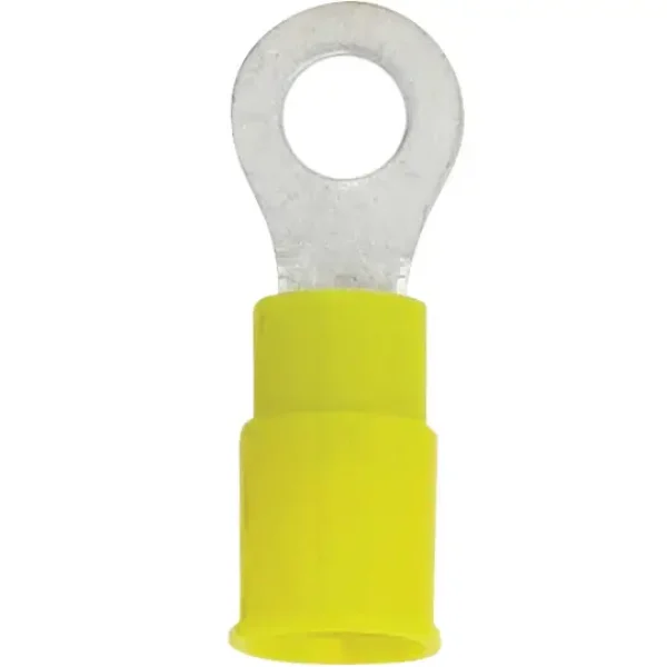 12-10 AWG #10 EYELET PVC INSULATED RING TERMINAL - C22810