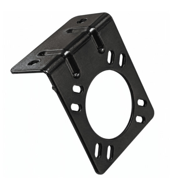 Pollak 12-711U 7-Way RV Trailer Connector Mounting Bracket with Hardware – 12711U