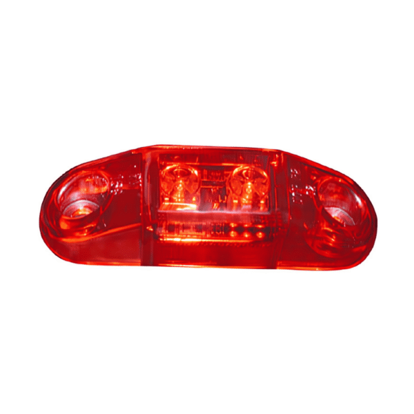 Peterson 168R Red 2-Diode LED Mini Slimline Clearance & Side Marker Light – PM168R
