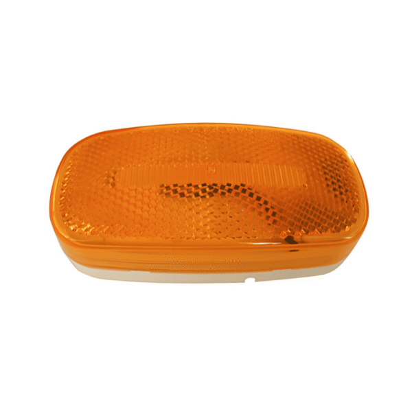 Peterson V180A Amber 6-Diode LED Oval Clearance & Side Marker Light with Reflex Reflector – PMV180A
