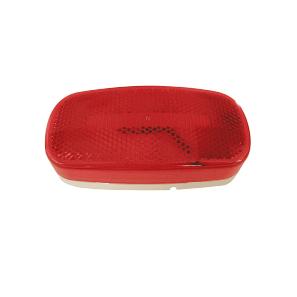 Peterson V180R Red 6-Diode LED Oval Clearance & Side Marker Light with Reflex Reflector – PMV180R