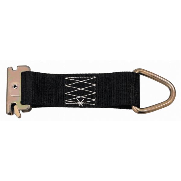 E-Track 2" D-Ring Tie-Down Anchor with 6" Strap
