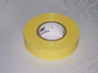 TEMPFLEX 3M ELECTRICAL TAPE 3/4" X 66' -YELLOW 17003MYELLOW