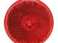 Peterson 143R Red 2-1/2" Clearance & Side Marker Light with Reflex Reflector – PM143R