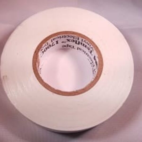 TEMPFLEX 3M ELECTRICAL TAPE 3/4" X 66' WHITE - 17003MWHITE