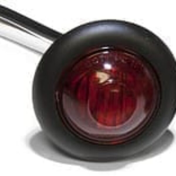 PETERSON SINGLE DIODE LED 3/4" PC RATED CLEARANCE AND SIDE MARKER LIGHT RED PM181R