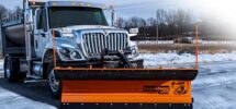 SnowDogg® Snow Plow on a municipal truck