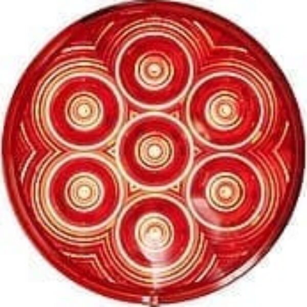 PETERSON LUMENX LED 4" ROUND STOP, TURN AND TAIL LIGHT GROMMET MOUNT PM826R7