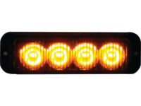 BUYERS 8891130 4.75" MINI STROBE IN AMBER SURFACE MOUNT 4LEDS BUY8891130