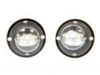 BUYERS BOLT ON HIDDEN 6 LED STROBE KIT IN CLEAR WITH IN-LINE FLASHERS BUY8891215