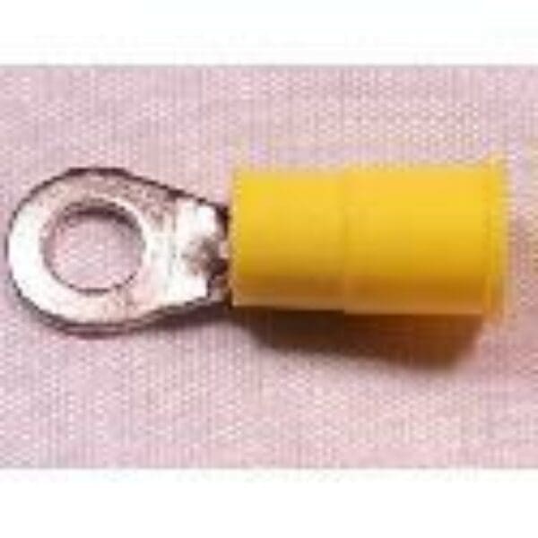 12-10 AWG #10 EYELET PVC INSULATED RING TERMINAL - C22810