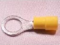 12-10 AWG 3/8" EYELET PVC INSULATED RING TERMINAL - C24038