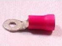 8 GAUGE #10 EYELET PVC INSULATED RING TERMINAL - D65010