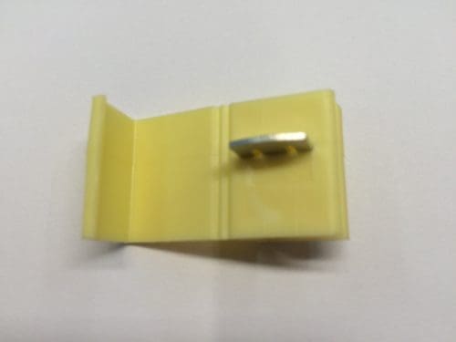 3M SCOTCHLOCK ELECTRICAL CONNECTOR, 12-10 AWG, QUICK CONNECT, SELF-STRIPPING - YELLOW - T7