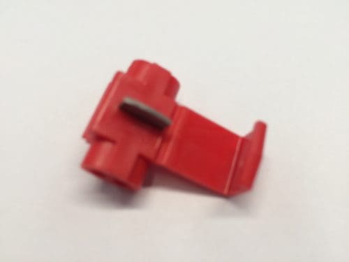 3M SCOTCHLOCK ELECTRICAL CONNECTORS, DOUBLE RUN, 22-18 TO 18-14 AWG - RED - T4A