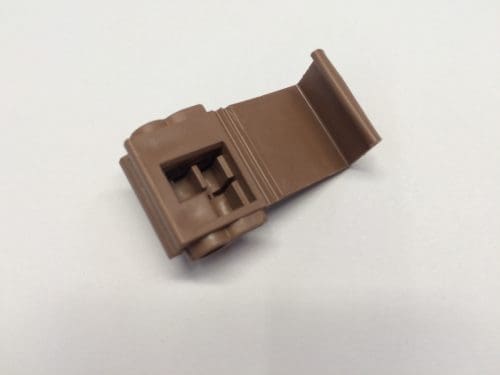 3M SCOTCH LOCK ELECTRICAL CONNECTORS, QUICK CONNECT, 12-10 AWG, BROWN - T6