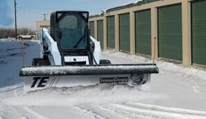 SnowDogg® Skid Steer Snow Plow