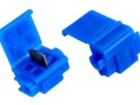 3M Scotchlok 804 IDC TAP CONNECTOR, 18-14 AWG, BLUE, SEALANT INCLUDED, WEATHER RESISTANT-T4BG