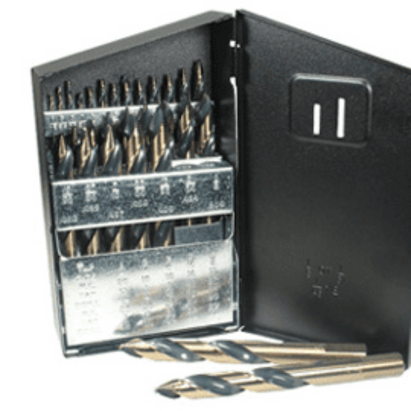 VORTEX POINT 29 PC ULTRA DEX MECHANICS LENGTH DRILL SET - STEEL CASE - VT29