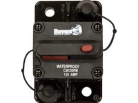 BUYERS 120 Amp Circuit Breaker With Manual Push-to-Trip Reset-CB185120