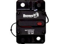 BUYERS 150 Amp Circuit Breaker With Manual Push-to-Trip Reset-CB185150