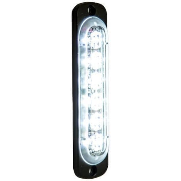 BUYERS PRODUCTS Thin 4.5 Inch Clear Vertical LED Strobe Light - BUY8891911