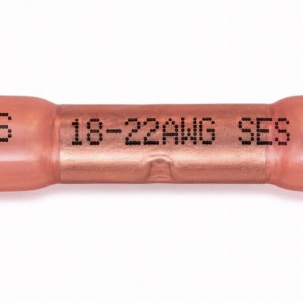 3M 22-18 AWG HEAT SHRINK BUTT CONNECTOR, MADE IN USA - SAA2218