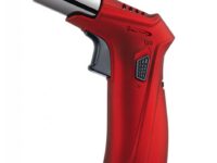 ClashRed Red Rubber Matte Butane Torch – No Proof Warranty