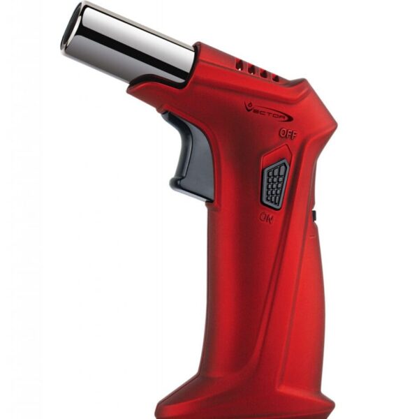 ClashRed Red Rubber Matte Butane Torch – No Proof Warranty